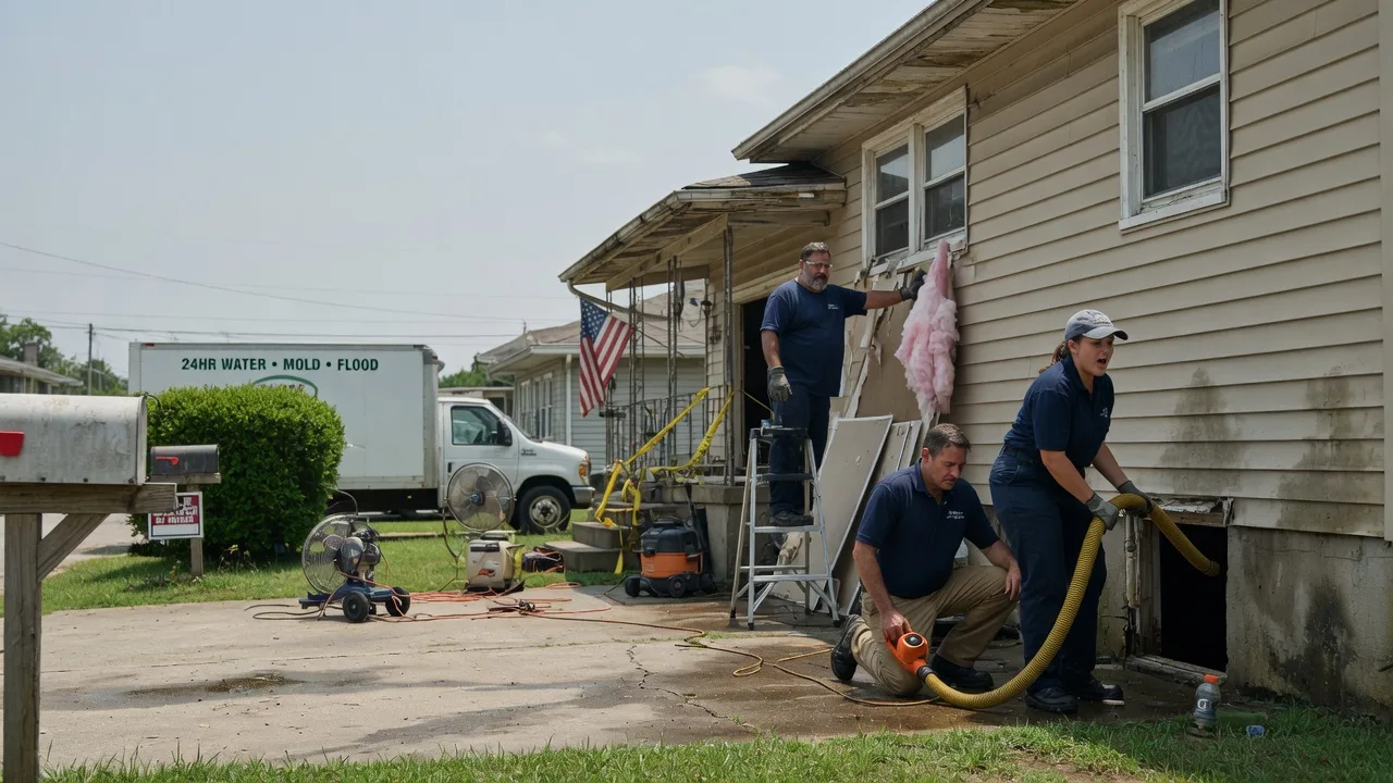 Water Damage Repair in Dowell, IL near me